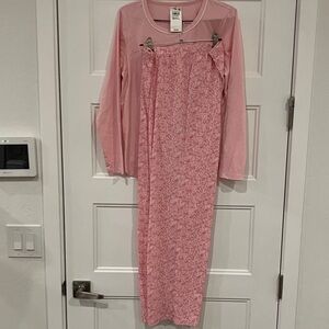 Charter Club Pink Knit Lounge Top